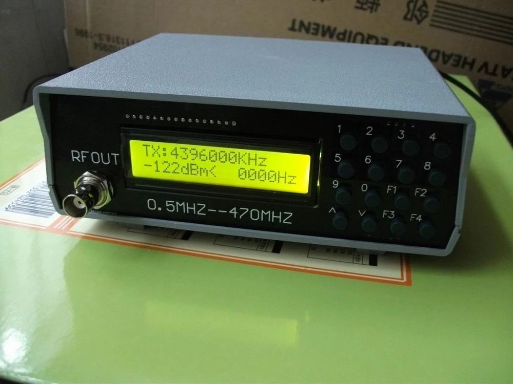 Rf Signal Generator 0.5Mhz To 470Mhz - 0.5Mhz-470Mhz RF Signal Generator Meter Tester