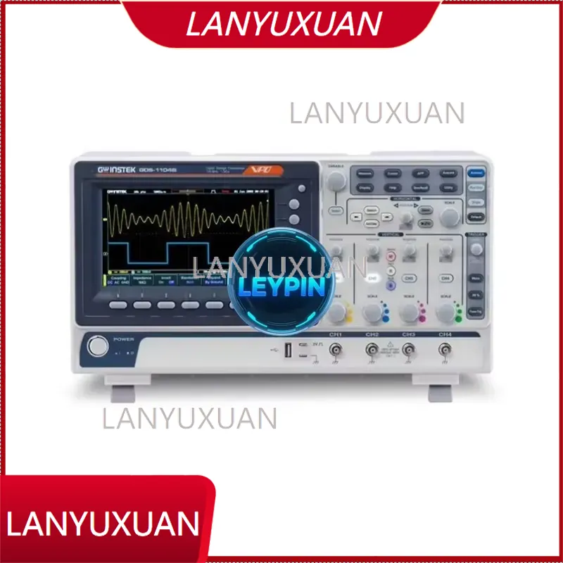Digital Storage Oscilloscope 4 Channel 100Mhz - GWinstek GDS-1104B 4-Channel 100MHz Digital Storage