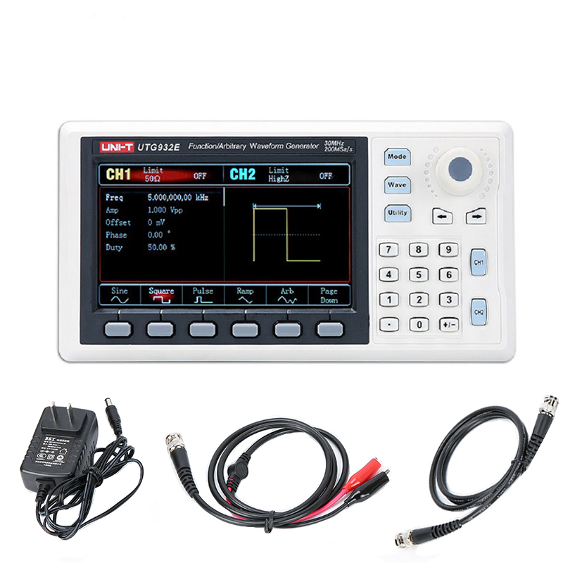 Dual Channel Arbitrary Waveform Function Generator 60Mhz - UTG962E Function Arbitrary Waveform Generator Signal
