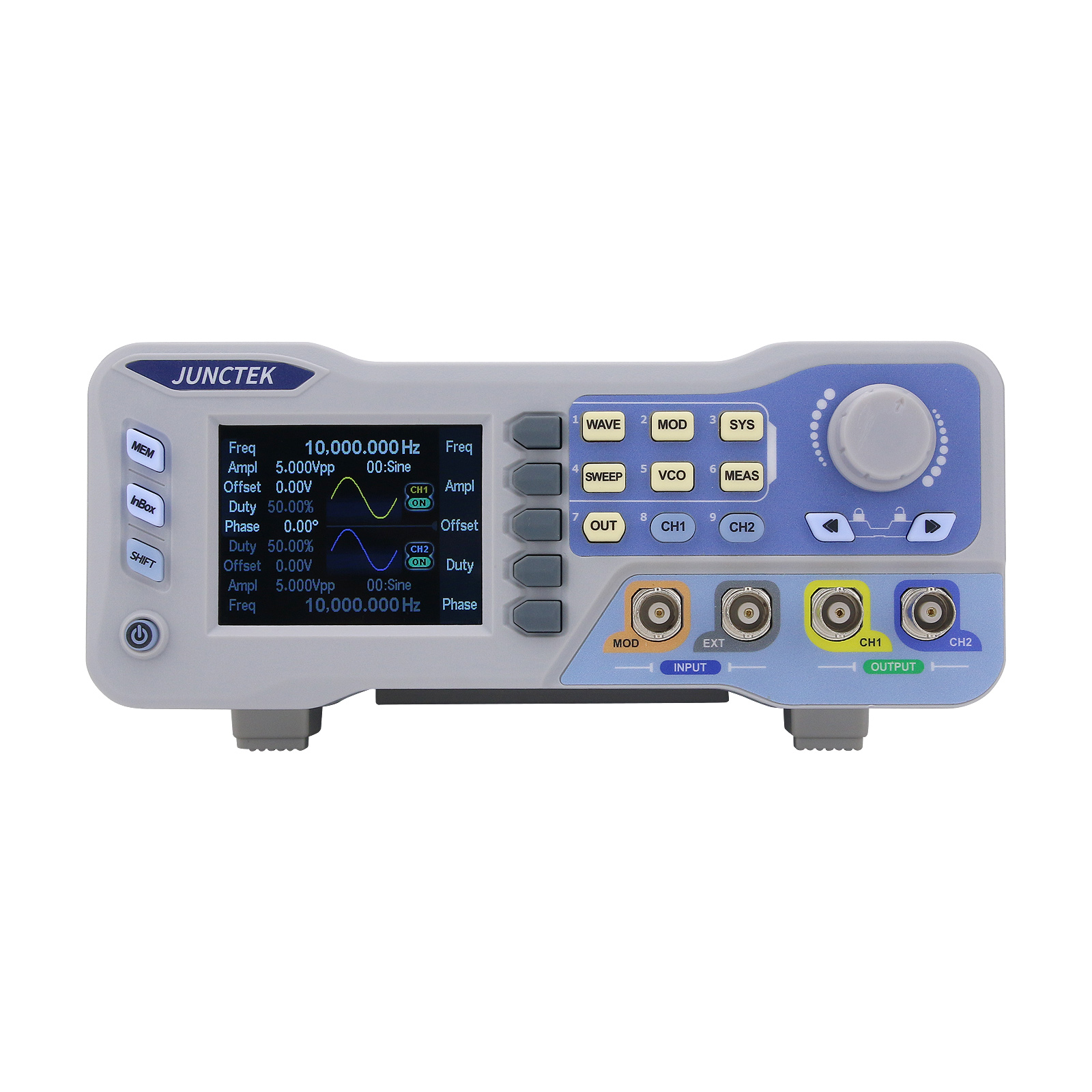 Dual Channel Arbitrary Waveform Function Generator 60Mhz - JDS8060 60MHz Dual Channel DDS Function