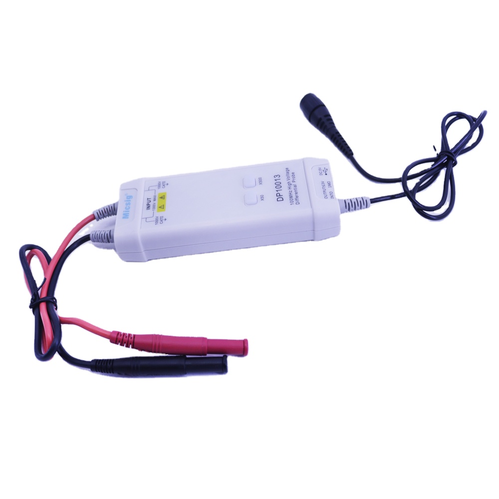 High Voltage Differential Probe 100Mhz 1300V - Micsig Oscilloscope DP10013 1300V 100MHz High