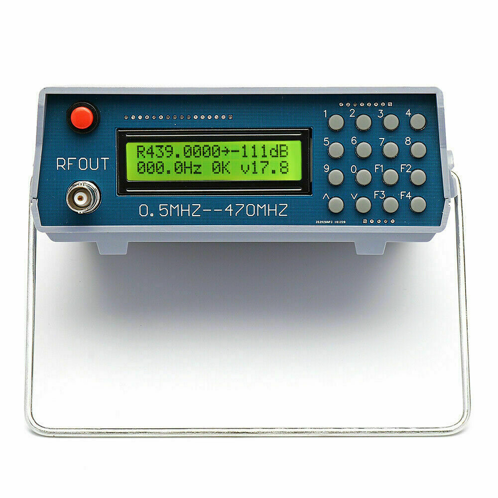 Rf Signal Generator 0.5Mhz To 470Mhz - 0.5Mhz-470Mhz RF Signal Generator For FM