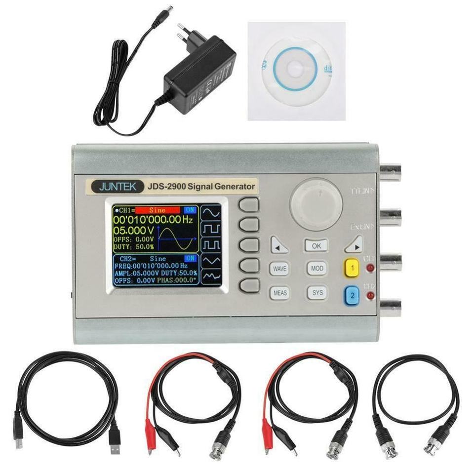 Dual Channel Arbitrary Waveform Function Generator 60Mhz - JDS2900 60MHz DDS Function Arbitrary Waveform