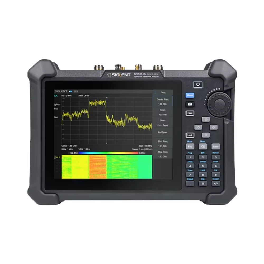 Spectrum Analyzer Tracking Generator 1.5Ghz - Siglent SHA851A Spectrum Analyzer with Tracking