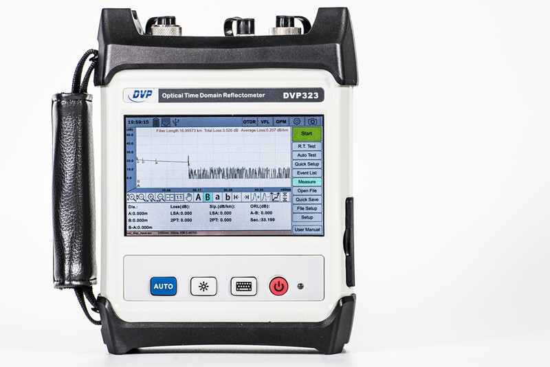 Optical Time Domain Reflectometer Otdr 1310 1550Nm - DVP323 1310/1550nm 34/32dB SM Optical Fiber