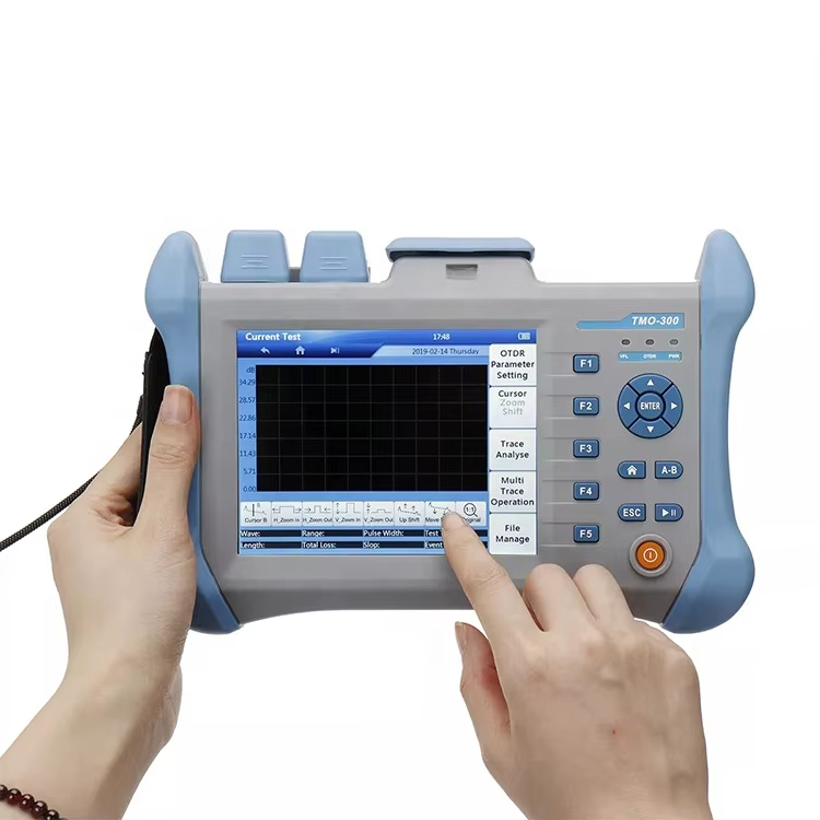 Optical Time Domain Reflectometer Otdr 1310 1550Nm - Handheld 120KM 1310/1550nm OTDR Integrated VFL