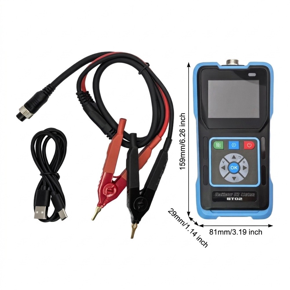 Battery Internal Resistance Tester Four Wire - BT02 Four Wire For Battery Internal