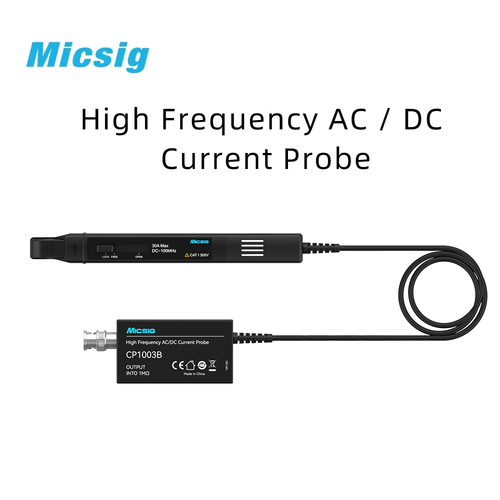 Current Probe Ac Dc 50Mhz Oscilloscope - Micsig CP1003B CP503B High Frequency AC/DC