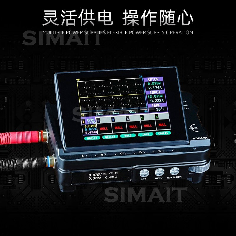 Programmable Linear Dc Power Supply 30V 10A - Miniware MDP-P906 Digital Power Supply Adjustable