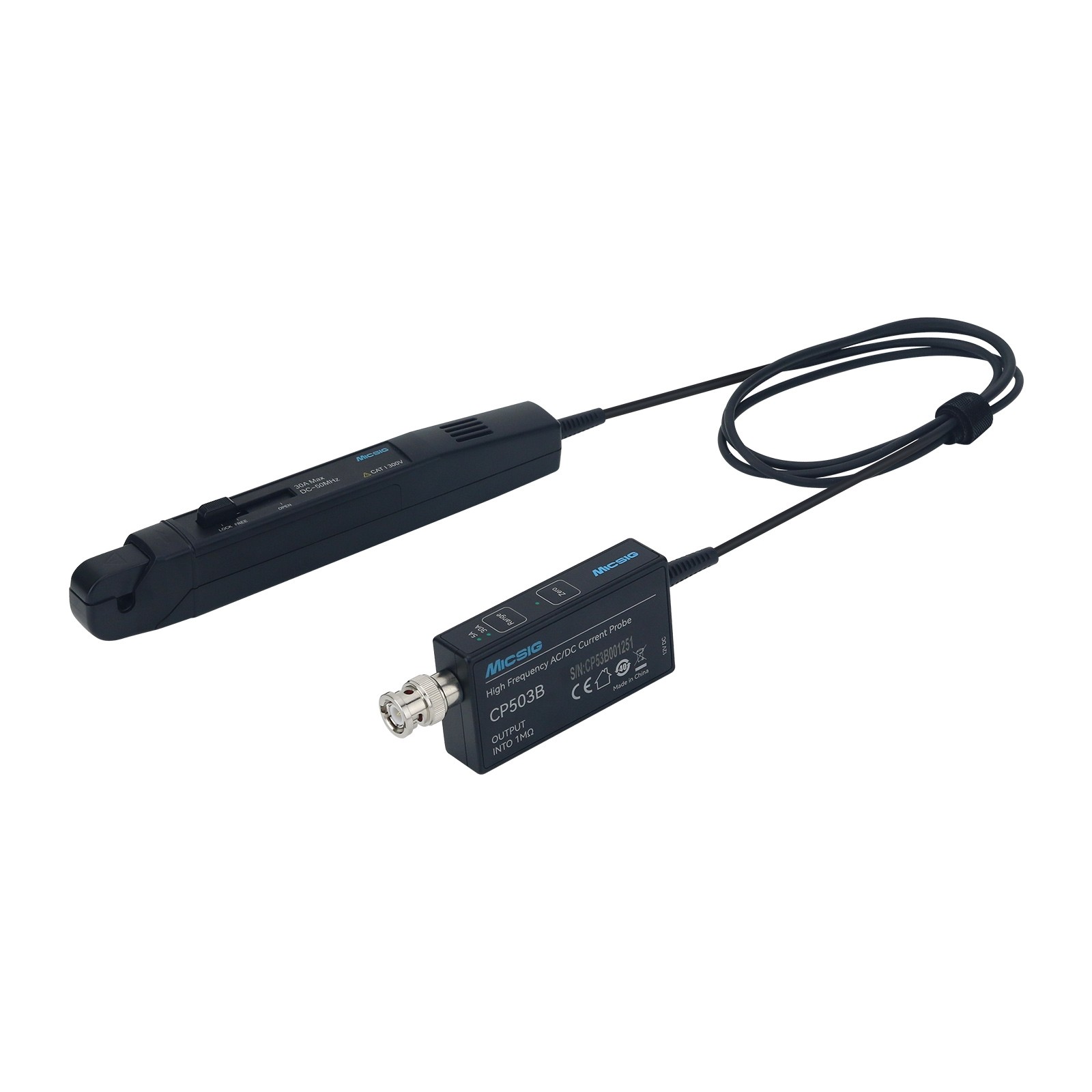 Micsig CP503B 50MHz 5A/30A Dua - đánh giá và giá Current Probe Ac Dc 50Mhz Oscilloscope