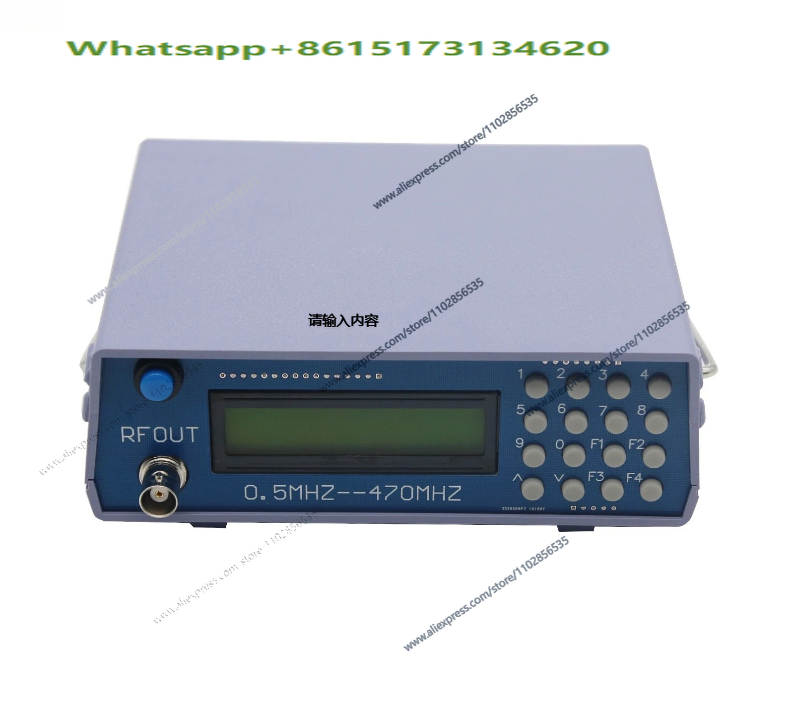 0.5Mhz-470Mhz RF Signal Genera - đánh giá và giá Rf Signal Generator 0.5Mhz To 470Mhz