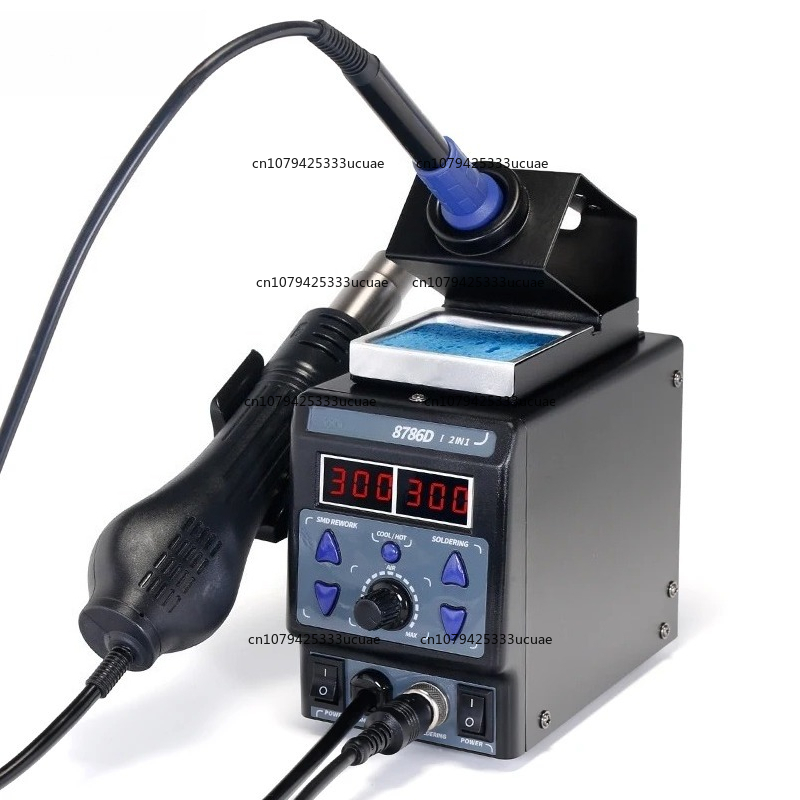 2-in-1 Rework Station 8786DI U - đánh giá và giá Smd Rework Station Hot Air Soldering 2 In 1