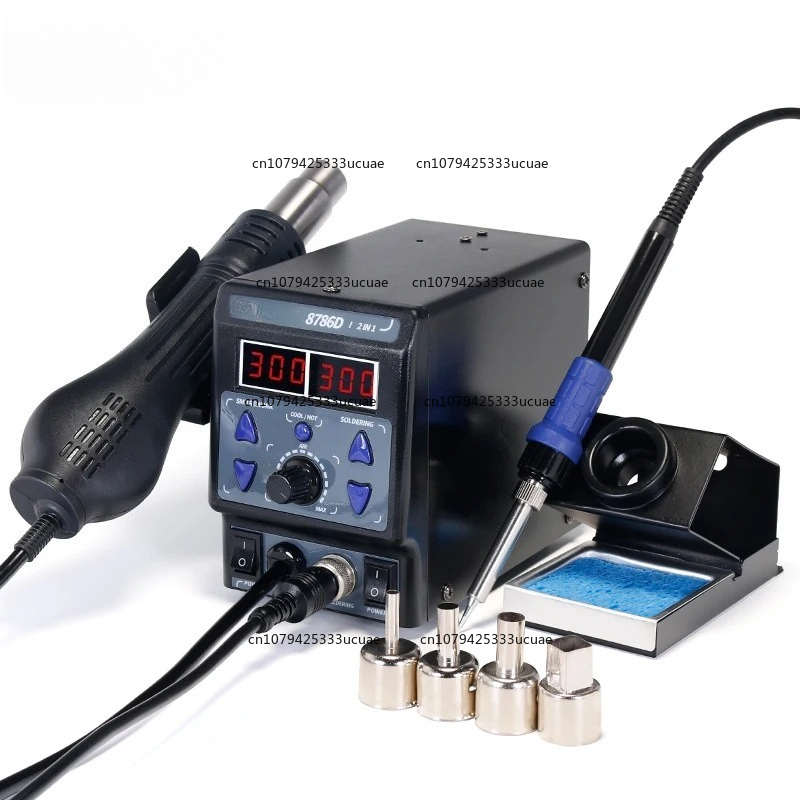 2-in-1 Rework Station 8786DI U - đánh giá và giá Smd Rework Station Hot Air Soldering 2 In 1