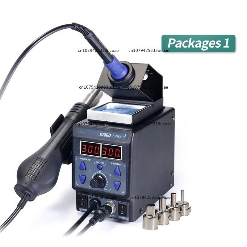 2-in-1 Rework Station 8786DI U - đánh giá và giá Smd Rework Station Hot Air Soldering 2 In 1