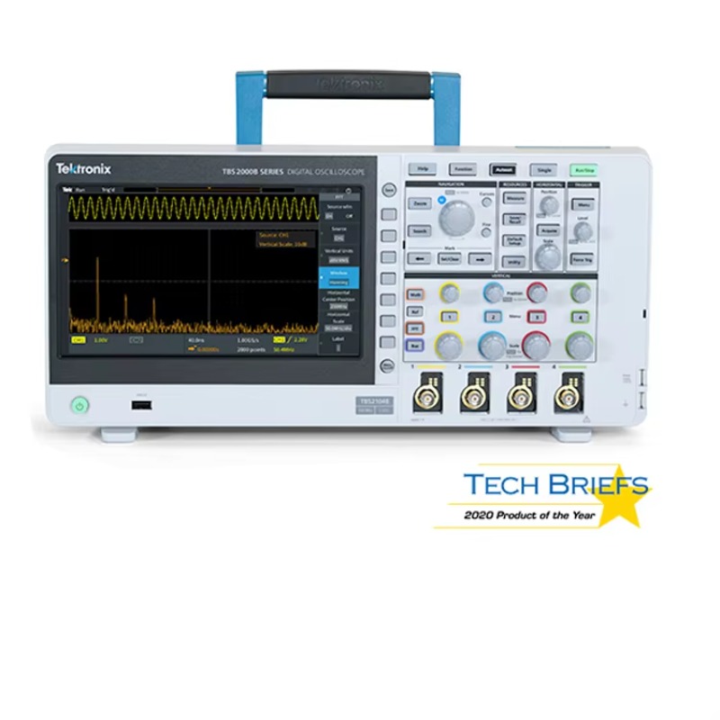 Tektronix TBS2000B Series 100  - đánh giá và giá Digital Storage Oscilloscope 4 Channel 100Mhz