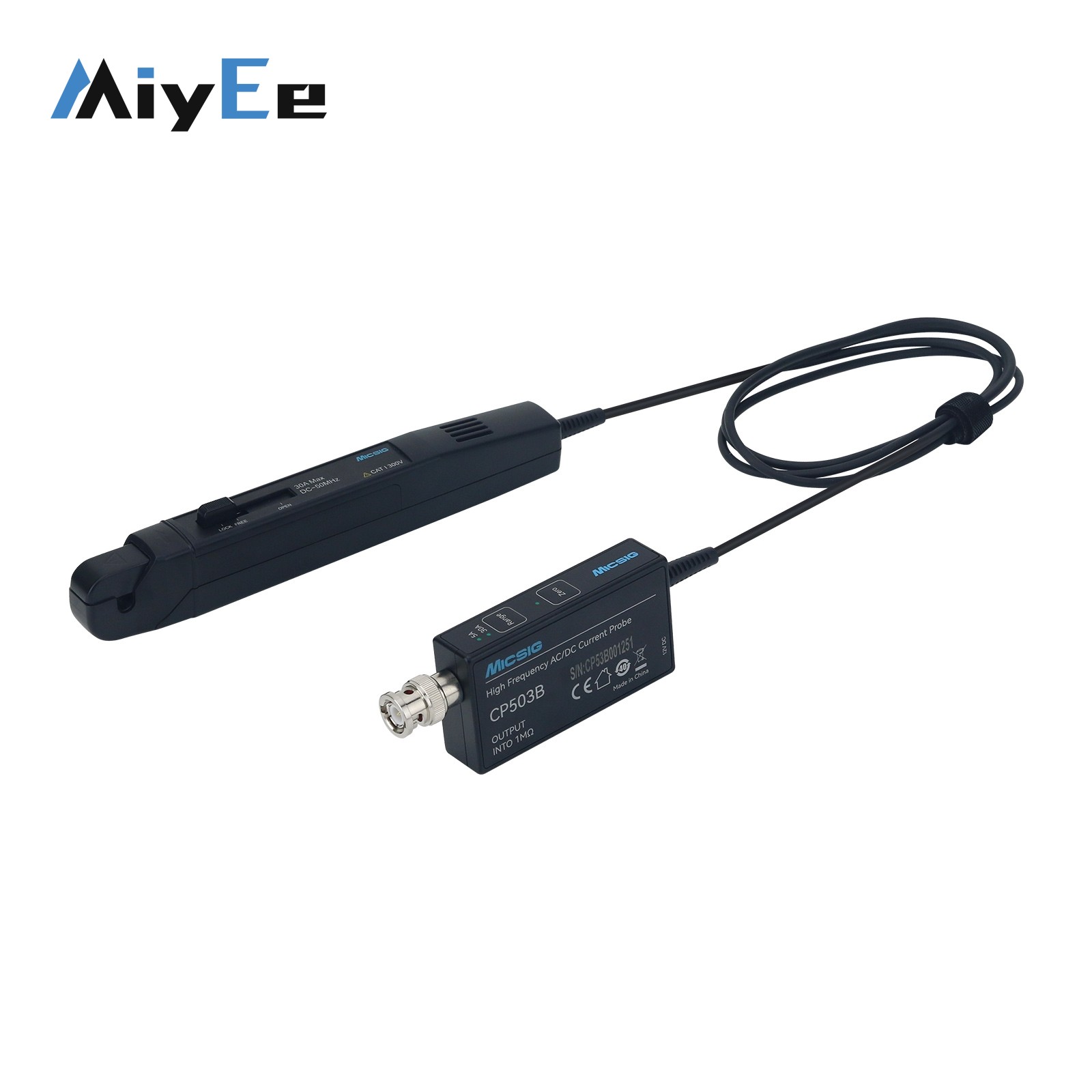 Micsig CP503B 50MHz 5A/30A Dua - đánh giá và giá Current Probe Ac Dc 50Mhz Oscilloscope