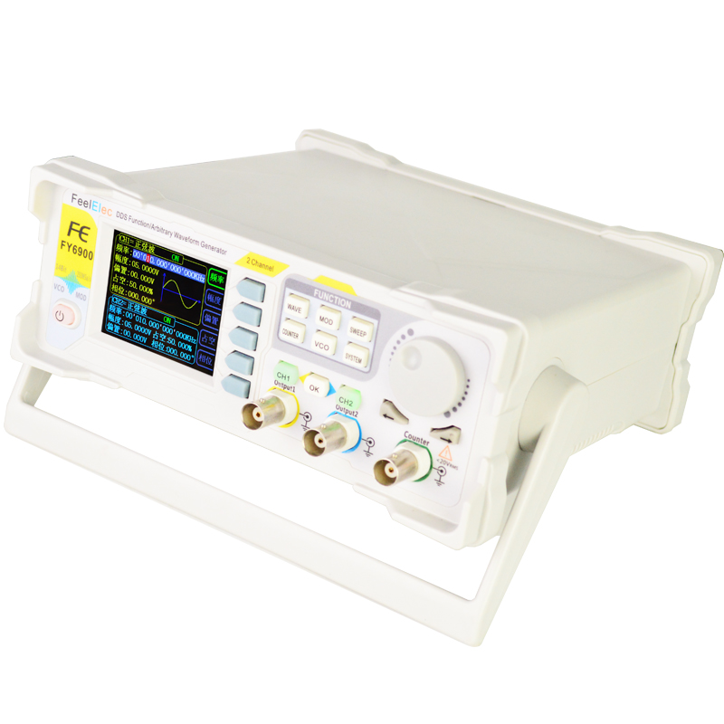 KKmoon FY6900-60M Function Sig - đánh giá và giá Dual Channel Arbitrary Waveform Function Generator 60Mhz