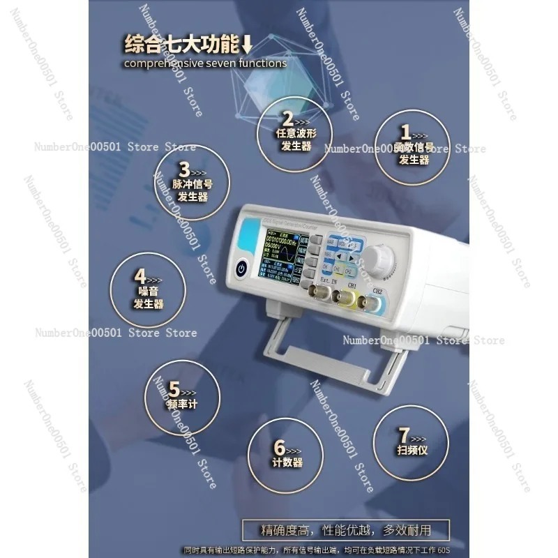 JDS6600 15/30/40/50/60MHz DDS  - đánh giá và giá Dual Channel Arbitrary Waveform Function Generator 60Mhz