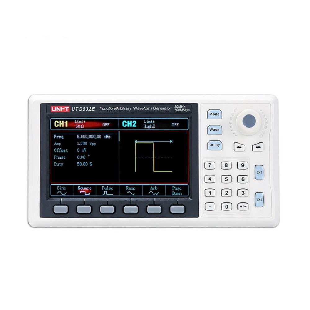 UTG962E Function Arbitrary Wav - đánh giá và giá Dual Channel Arbitrary Waveform Function Generator 60Mhz