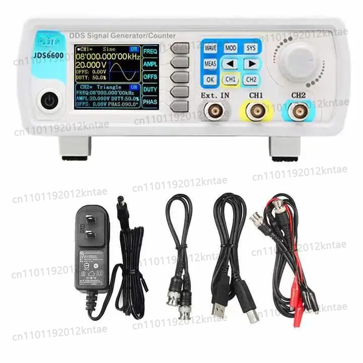 JDS6600 15/30/40/50/60MHz DDS  - đánh giá và giá Dual Channel Arbitrary Waveform Function Generator 60Mhz