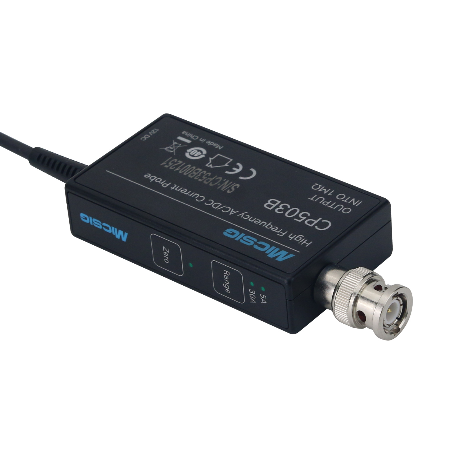 GOOD Micsig CP503B 50MHz 5A/30 - đánh giá và giá Current Probe Ac Dc 50Mhz Oscilloscope