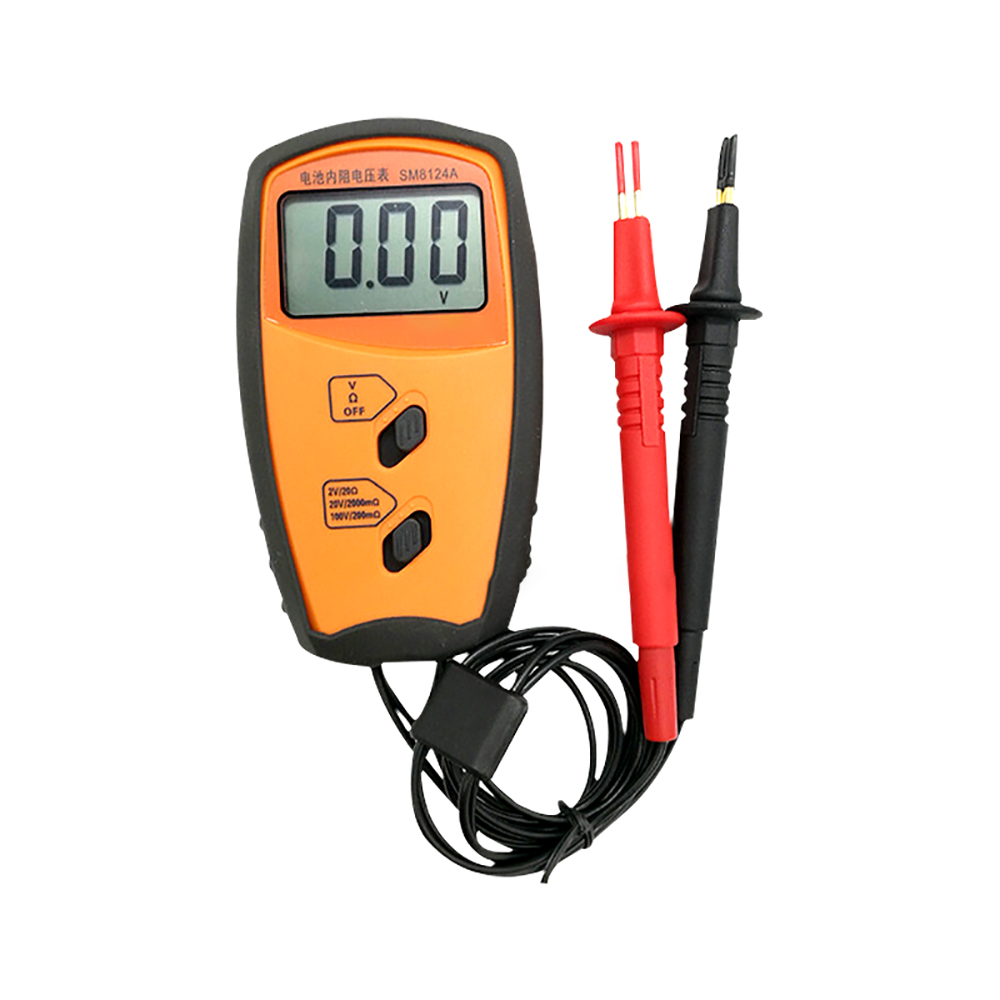 SM8124A Four-Wire Portable Bat - đánh giá và giá Battery Internal Resistance Tester Four Wire