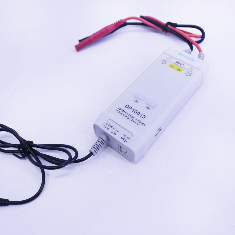 Micsig Oscilloscope  DP10013 1 - đánh giá và giá High Voltage Differential Probe 100Mhz 1300V