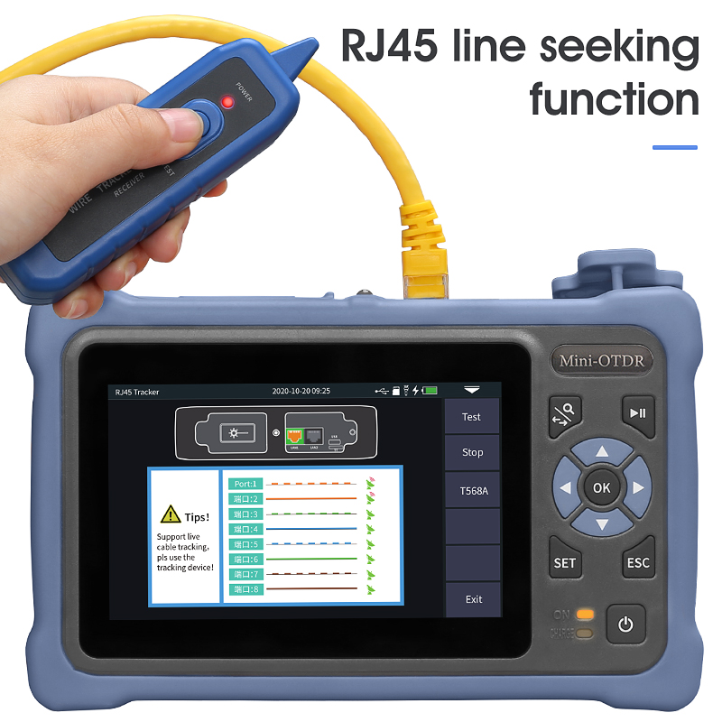 MINI OTDR 1310/1550nm 26/24dB  - đánh giá và giá Optical Time Domain Reflectometer Otdr 1310 1550Nm