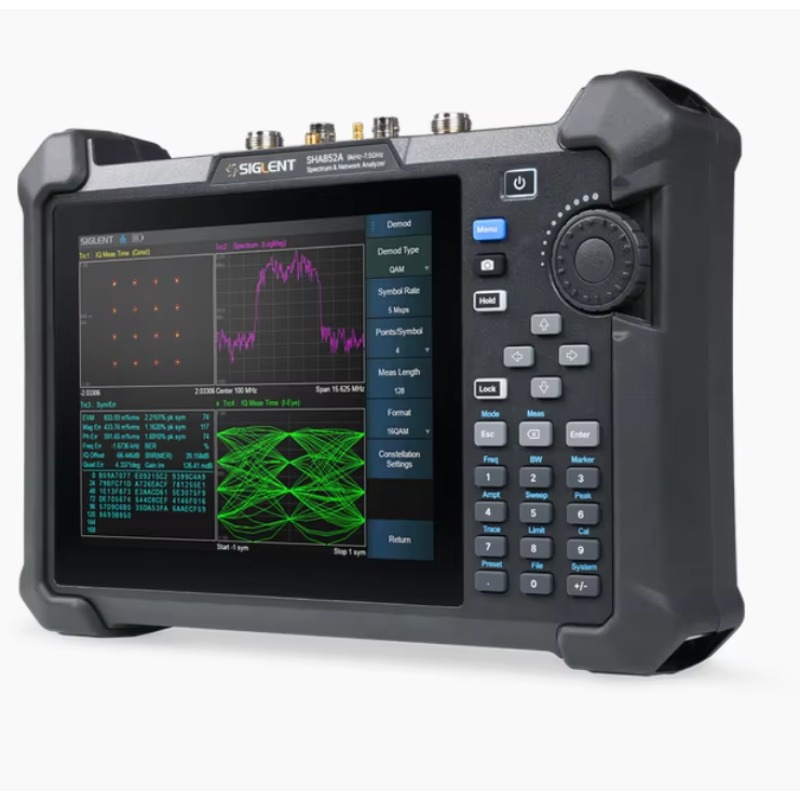 Siglent SHA851A Spectrum Analy - đánh giá và giá Spectrum Analyzer Tracking Generator 1.5Ghz