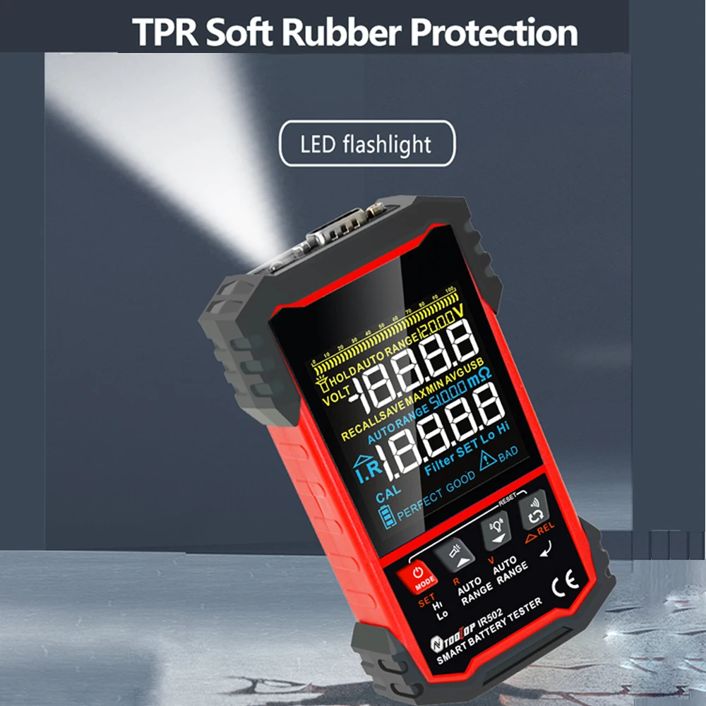 TOOLTOP ±120V Internal Resista - đánh giá và giá Battery Internal Resistance Tester Four Wire