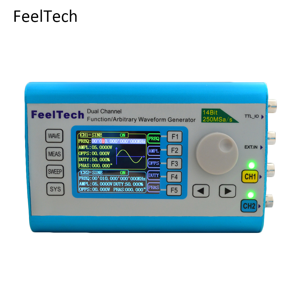 FY6300 250MSa Function Arbitra - đánh giá và giá Dual Channel Arbitrary Waveform Function Generator 60Mhz