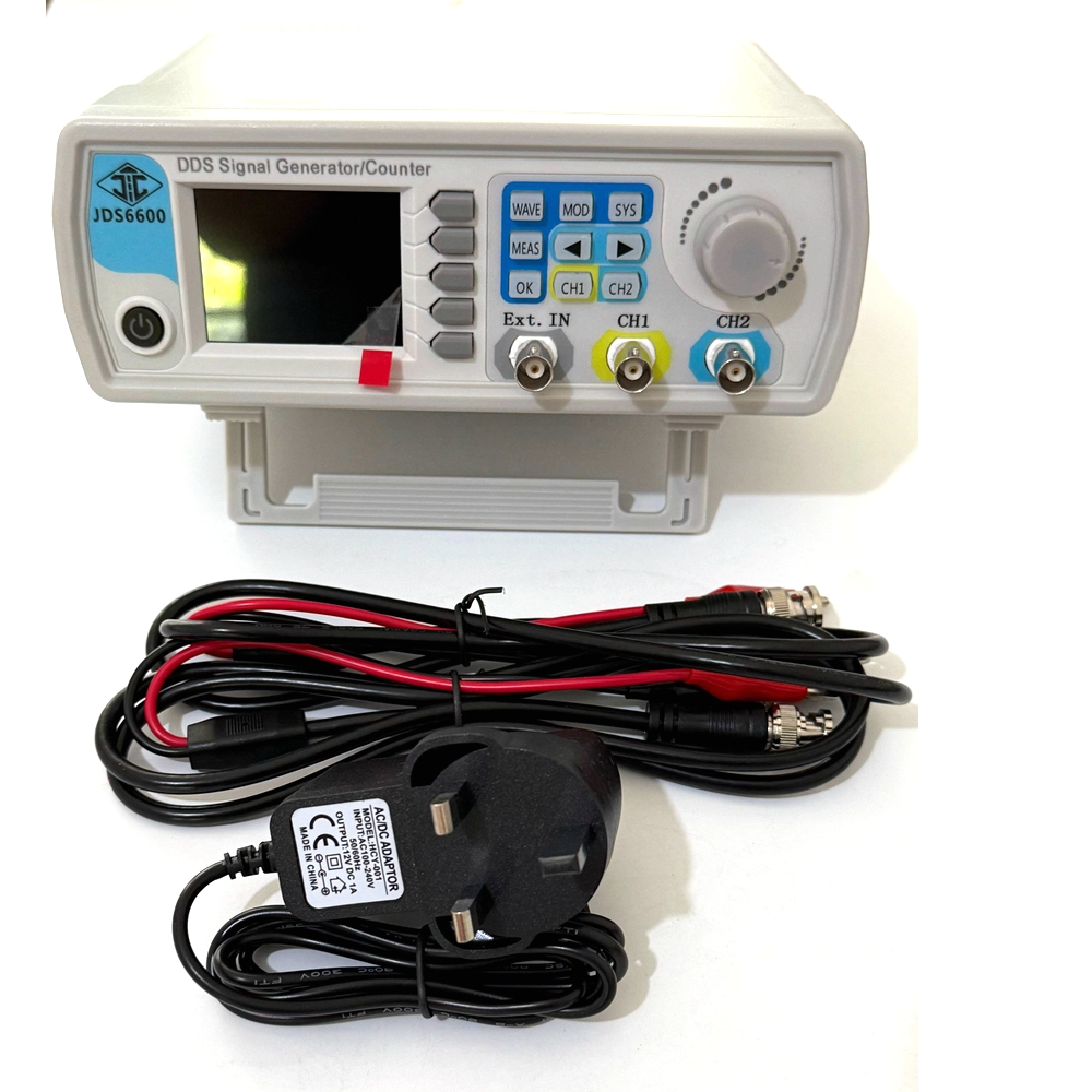 JDS6600 60MHz DDS Function Sig - đánh giá và giá Dual Channel Arbitrary Waveform Function Generator 60Mhz