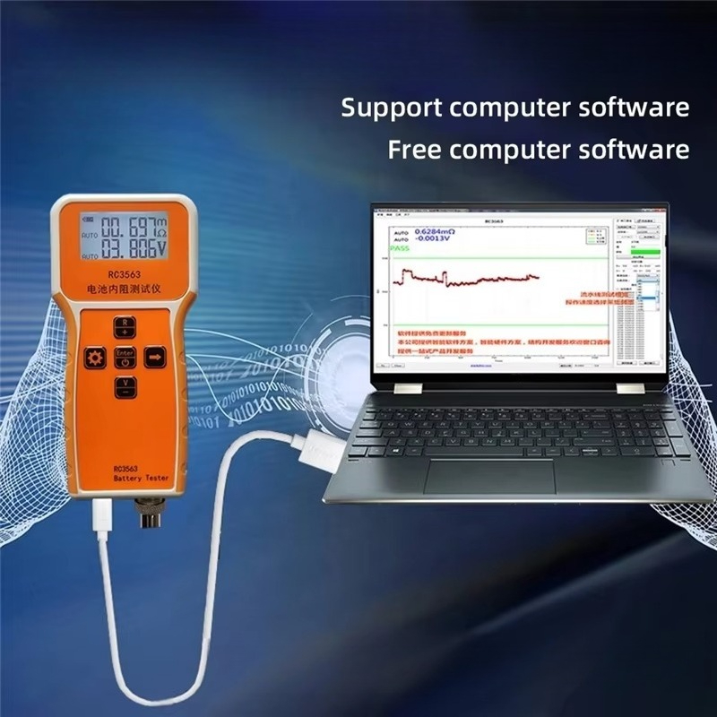 RC3563 Probe High Precision In - đánh giá và giá Battery Internal Resistance Tester Four Wire