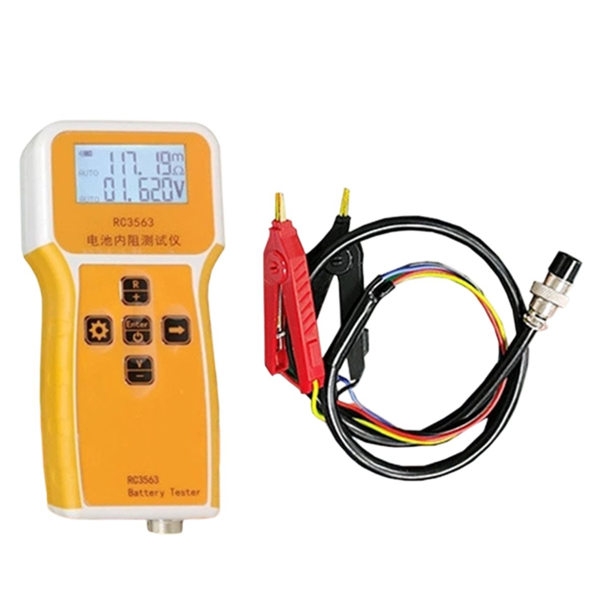 RC3563 High- Internal Resistan - đánh giá và giá Battery Internal Resistance Tester Four Wire