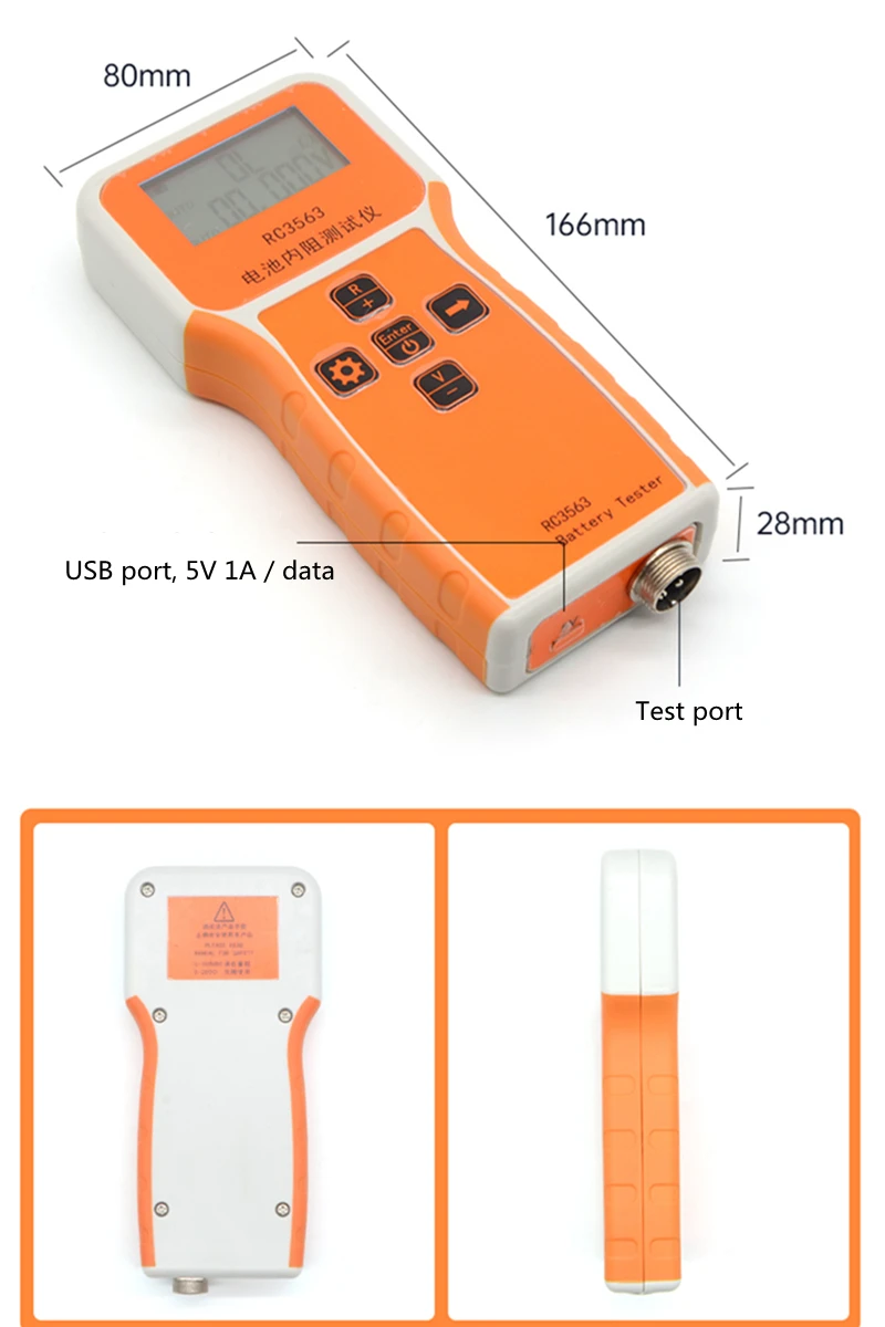 RC3563 Battery Internal Resist - đánh giá và giá Battery Internal Resistance Tester Four Wire